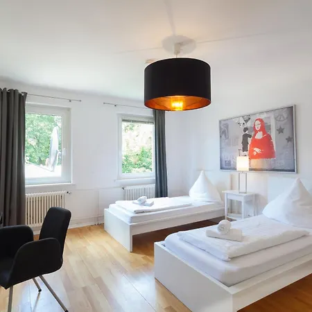 Zwei Zweibettzimmer In Apartamento Hanóver
